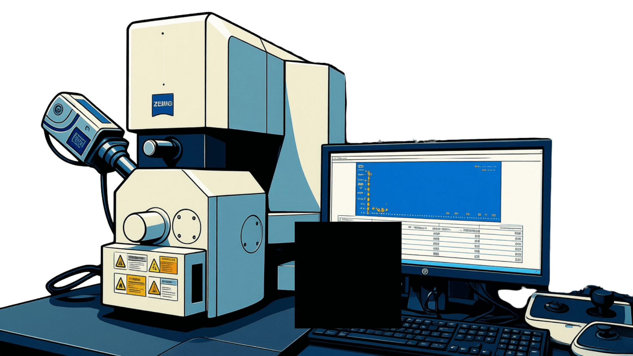 Ilustrasi SEM-EDX